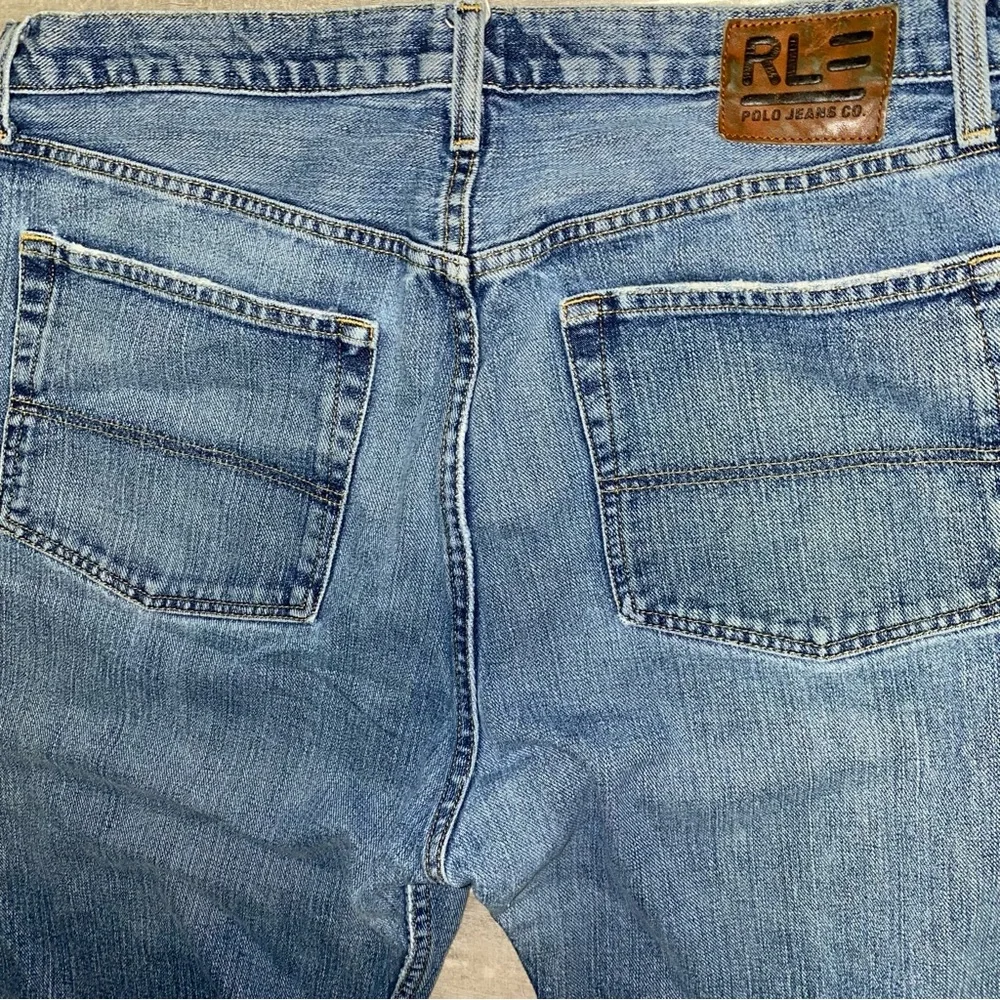 VTG Ralph Lauren Polo Jeans Co RL Woodrow Baggy Wide Leg Mens 38x32 Y2K Skater_10